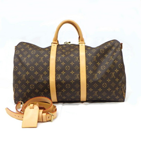 Louis Vuitton Epi Business Bag Leather Brown Montsor Shoulder - Picture 1 of 9